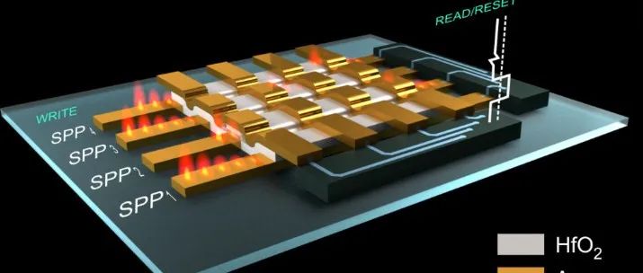 等离子体激元-可寻址铁电隧道结 随机存取存储器 | Science Advances