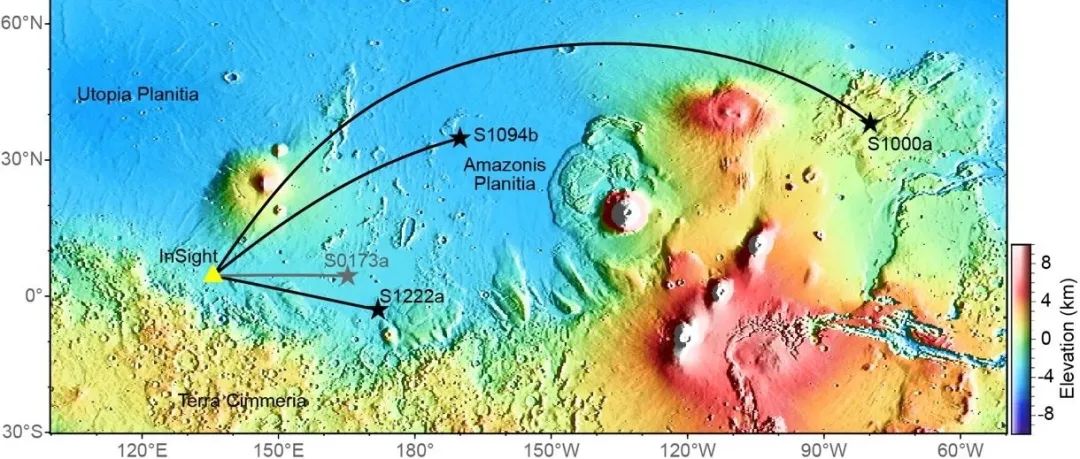 火星上地壳底部液态水的地震学证据 | NSR论文