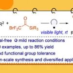 【JACS】武大沈晓课题组: 可见光诱导溴二氟酰基硅烷与炔烃的[2+2]环加成反应：偕-二氟环丁烯酮的高效构建