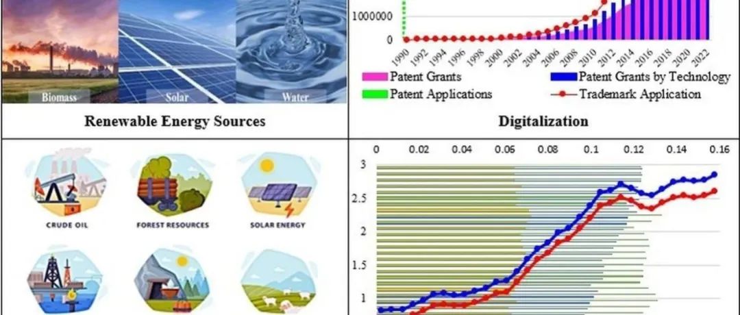 Geosci. Front. | 数字化、可再生能源与自然资源如何改善环境？基于中国分位数对分位数框架的实证研究