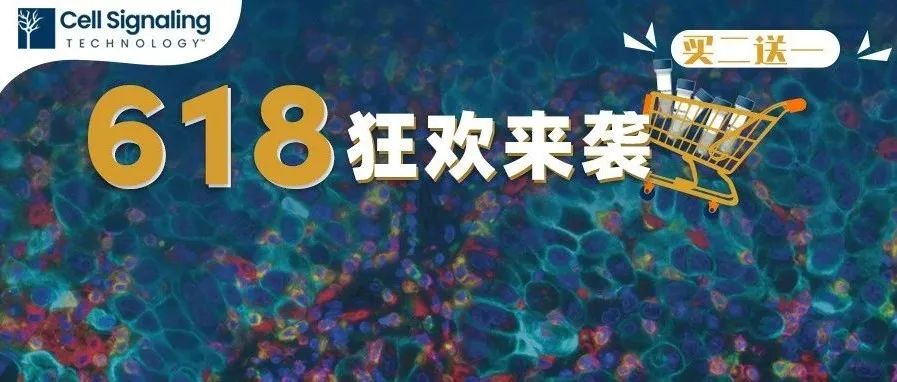 618狂欢来袭，CST抗体买二送一，助力科研通关