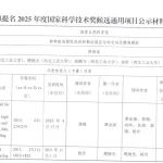 陕西省科技厅：拟提名2025年度国家科学技术奖项目公示！