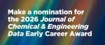 Journal of Chemical & Engineering Data 2026早期职业科学家奖开放提名