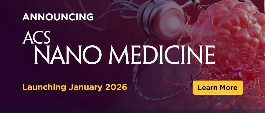 ACS 对话 | ACS Nano Medicine 创刊主编陈小元教授