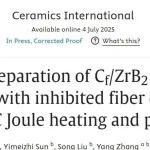 西安工业大学&陕西理工大学Ceram. Int.：焦耳热压6分钟实现Cf/ZrB&#8322;高致密高韧化&#8203;