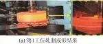 内凸台截面风电轴承套圈锻件芯辊双工位近净轧制工艺