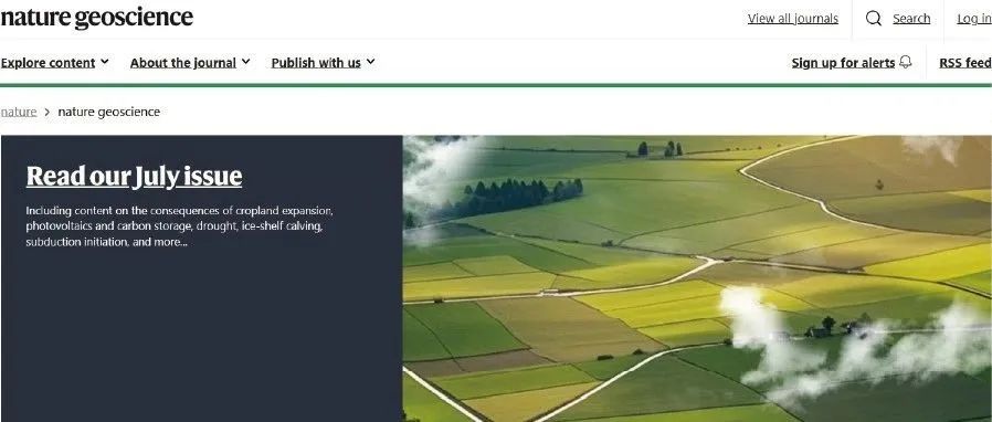 天津大学研究团队Nature Geoscience最新成果！