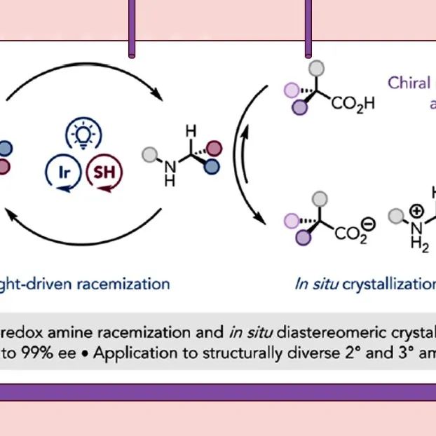 【JACS】普林斯顿大学Robert R. Knowles：超越KR，动力学拆分收率高达98%（CIDR策略）