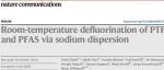 【美文赏析】Nature communications：加微量钠便可高效脱氟！这项技术会引领新的脱氟研究吗？