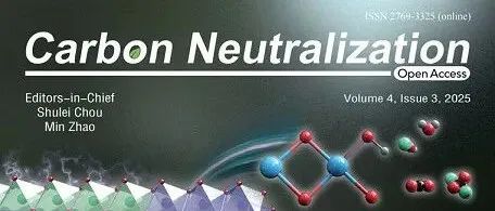郭再萍院士Carbon Neutral.：面向可持续能源发展的高性能水系可充电锌–空气电池