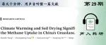 Glob Change Biol｜气候变暖与干旱显著增强中国草原甲烷汇能力