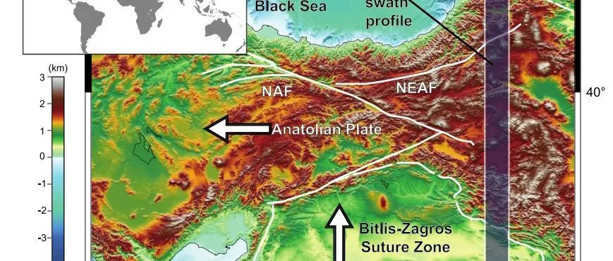 Geology: 双重板块俯冲, 解开土耳其高原隆升之谜