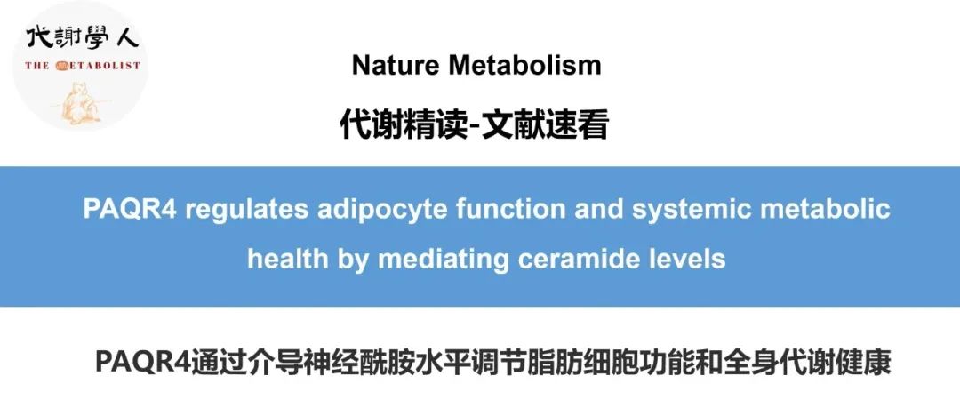 【视频号】Nature Metabolism：“酰”象环生：脂肪代谢陷迷途（附文字版链接）