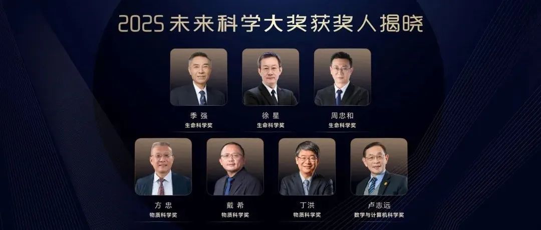 热烈祝贺物理所方忠院士荣获2025未来科学大奖“物质科学奖”