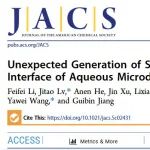 中科院生态环境中心江桂斌院士、王亚韡、吕继涛等JACS：揭示微液滴气-液界面单线态氧的生成机制