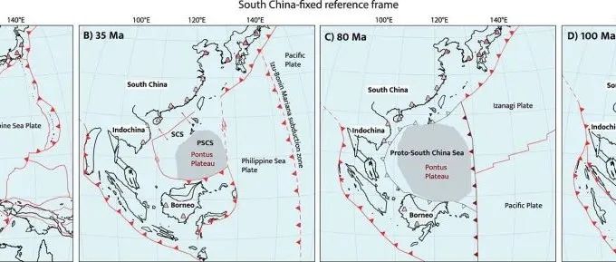 Geosci. Front. | 华南与婆罗洲下方白垩纪俯冲终止的成因：古南海下方是否存在洋底高原？