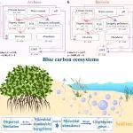 张冬冬和李远老师合作文章Water Research：微生物丰度决定蓝碳生态系统温室气体产生潜力的纬向格局
