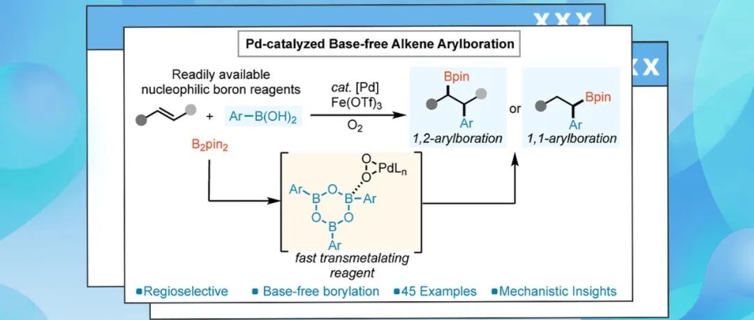 【ACS Catal.】德克萨斯大学Kami L. Hull：钯催化烯烃的芳基硼化反应