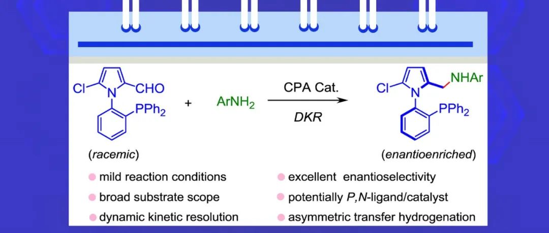 【Chin. J. Chem.】淮北师范大学林桃燕课题组：手性磷酸催化轴手性氨基膦的不对称合成