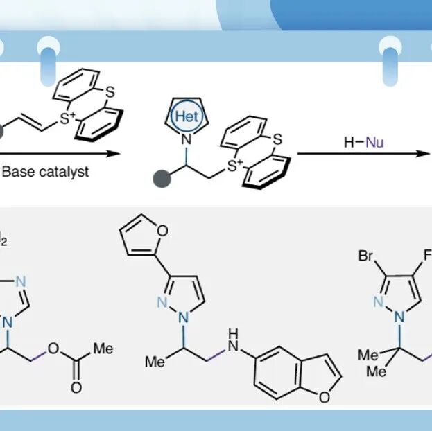【Nat. Chem.】威斯康星大学Zachary K. Wickens：通过模块化和区域选择性N-烷基化解锁唑类化学空间