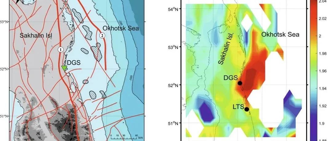 Geosci. Front. | 萨哈林岛东北部达金斯基热矿泉的地质甲烷排放：2024年科考与遥感数据分析