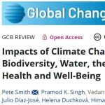GCB| 气候变化干预措施对生物多样性、水资源、粮食系统及人类健康与福祉的影响