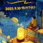 老师，您辛苦了！节日快乐！ ​​​​