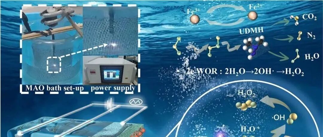 文献速递|大连工业大学CEJ:SnOx-La/Fe@Ti陶瓷阳极：用于电芬顿体系降解废水中的非对称二甲基肼的水氧化反应电催化剂