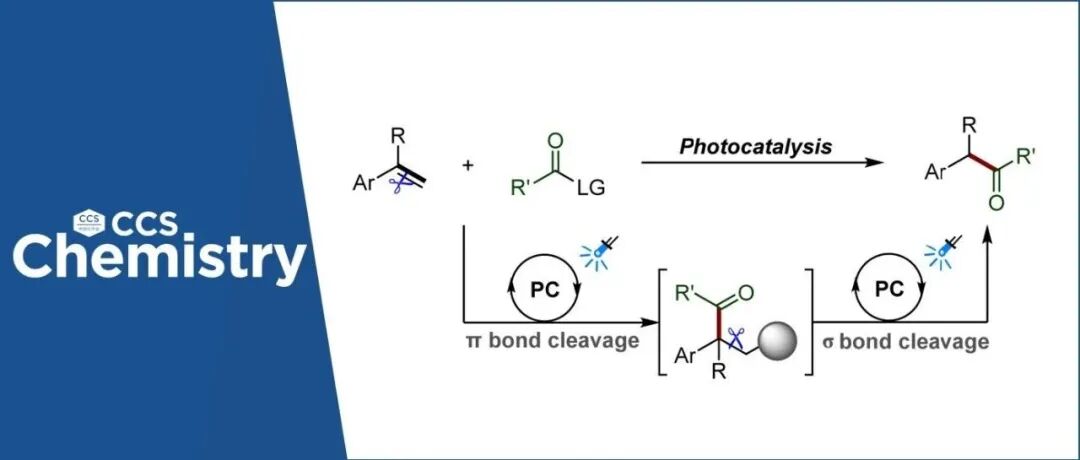 【CCS Chem.】中国科学院化学研究所孟庆元/河北大学杨修龙:光催化烯烃双键断裂酰基化