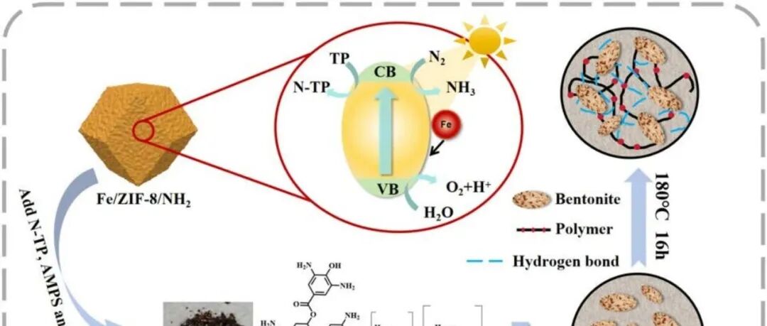 文献速递|长江大学CEJ:从氮到氨再到氨化天然生物质：光催化技术在制备耐温耐盐滤液还原剂中的应用
