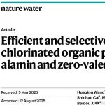 中国环科院席北斗、江南大学何锋Nature Water：突破性脱氯技术！维生素B12与零价铁协同作用高效去除1,2-二氯乙烯的