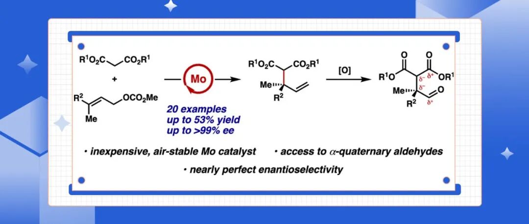 【JACS】加州理工学院Brian M. Stoltz：利用钼催化的不对称烯丙基烷基化反应构建1,4-二羰基化合物