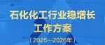 一图读懂《石化化工行业稳增长工作方案（2025—2026年）》