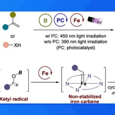 【JACS】哈工大(深圳)郭林课题组：可见光催化下配位硼自由基介导非稳定卡宾参与的环丙烷化反应