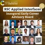 祝贺! RSC Applied Interfaces 首届青年顾问编委会