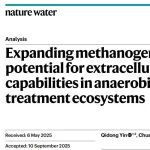 爱尔兰高威大学吴光学等Nature Water：扩展胞外电子传递潜力的产甲烷菌版图——厌氧处理生态系统新主角
