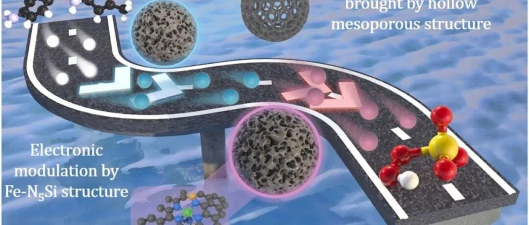 文献速递|湖南大学ACB:空心碳纳米笼负载单原子铁介导的电子转移过程用于抗生素去除：配位环境与机理研究