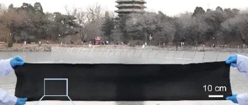 北京大学《ACS Nano》：一步法！PEG/碳纳米管纤维，可连续生产纺织品，用于可穿戴电子产品等