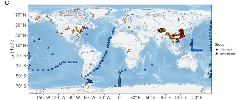 PNAS：海洋中“隐藏”的陆地碳