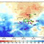 地球环境研究所基于高分辨率数值模拟揭示中全新世中亚干旱区降水偶极子模态