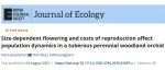 Journal of Ecology | 光照与个体大小如何塑造兰花的繁殖与命运？
