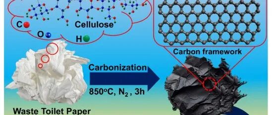 北化工《Carbon》：以废弃卫生纸为原料制备碳复合材料，用于高性能锌混合超级电容器和钠离子电池