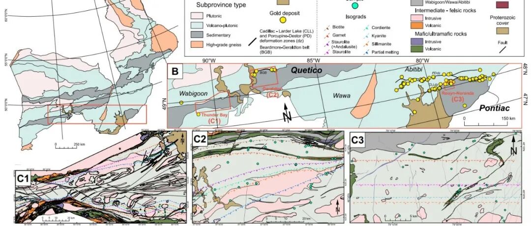 Geology：造山型金矿究竟源自何处