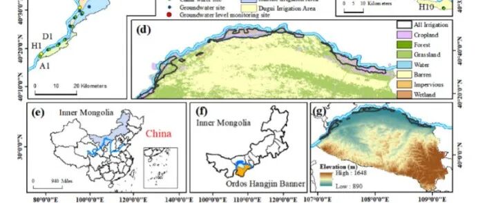 【文献精选】Journal of Hydrology|中国西北大型灌区农业灌溉对水质演变及地表水-地下水相互作用的时空影响