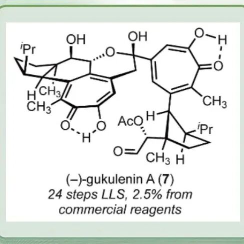 耶鲁大学Herzon组Science：(–)-gukulenin A首次全合成和结构-功能研究