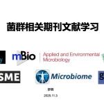 菌群相关期刊文献学习