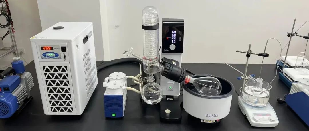 化学加SixMol®低温冷却液循环泵：体积小巧，-20℃高效制冷，精准控温，旋蒸好搭档