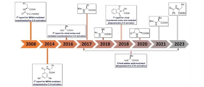 综述 | 手性氨基酸配体：催化构象选择性C-H活化简史