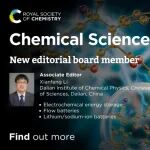 国家杰青延续项目获得者、大连化物所李先锋研究员新任 Chemical Science 副主编