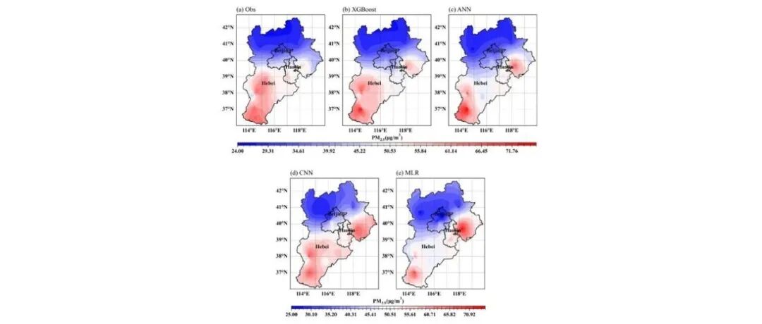 京津冀PM2.5浓度的时空变化及其基于机器学习的预测 | Urban CLim.